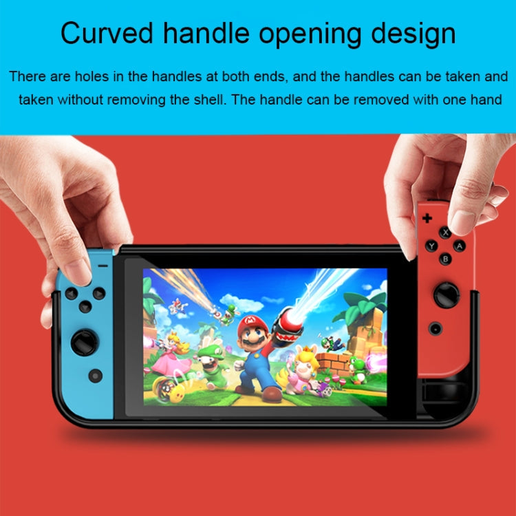 Drop Resistance Soft TPU Protective Shell For Nintendo Switch (Black)