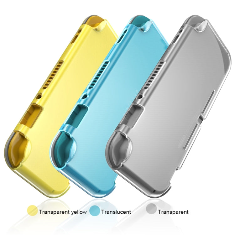 Drop Resistance Transparent Soft TPU Protective Case For Nintendo Switch Lite (Yellow)