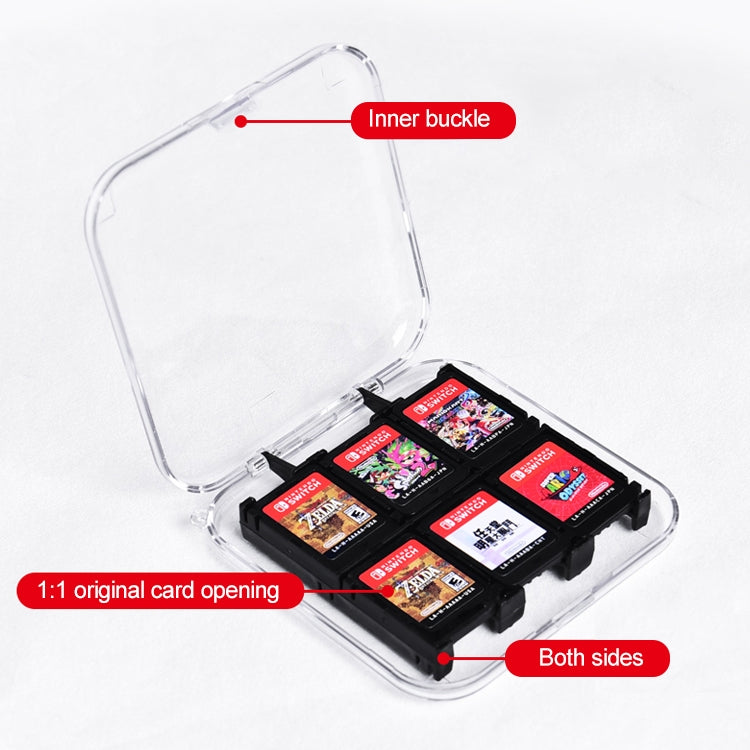 12 in 1 Case with Memory Card Holder for Nintendo Switch (Silver)