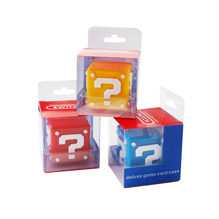 12 en 1 Game Card TF Card Holder Case Box pour Nintendo Switch (Jaune)