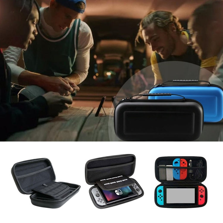 Caja Protectora de bolso de bolsa de almacenamiento de EVA Portátil Para Nintendo Switch (Gris Plateado)