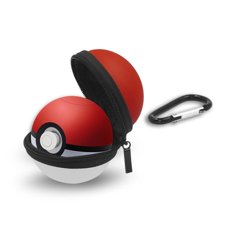 Bolsa Protectora Portátil de transporte Para el Controlador Nintendo Switch Poke Ball Plus con llavero Tamaño: 13.5 cm × 7.2 cm × 3.3 cm