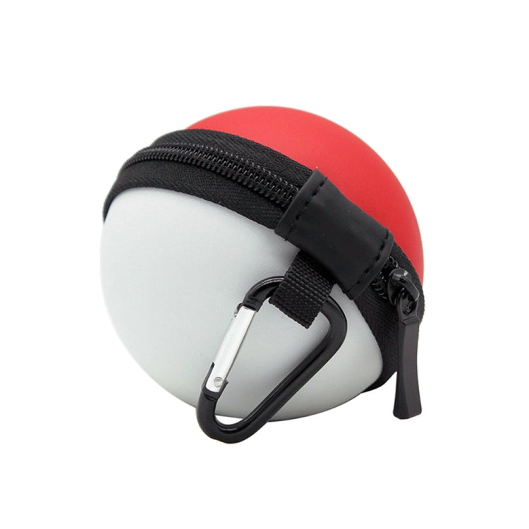 Portable Carrying Protective Bag For Nintendo Switch Poke Ball Plus Controller with Keychain Size: 13.5cm × 7.2cm × 3.3cm