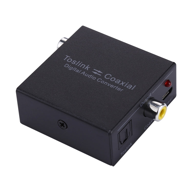 NK-Q7 Tendak Optical SPDIF Toslink to Coaxial / Coaxial to Optical SPDIF Toslink Bidirectional Swtich 2 Way Digital Audio Converter