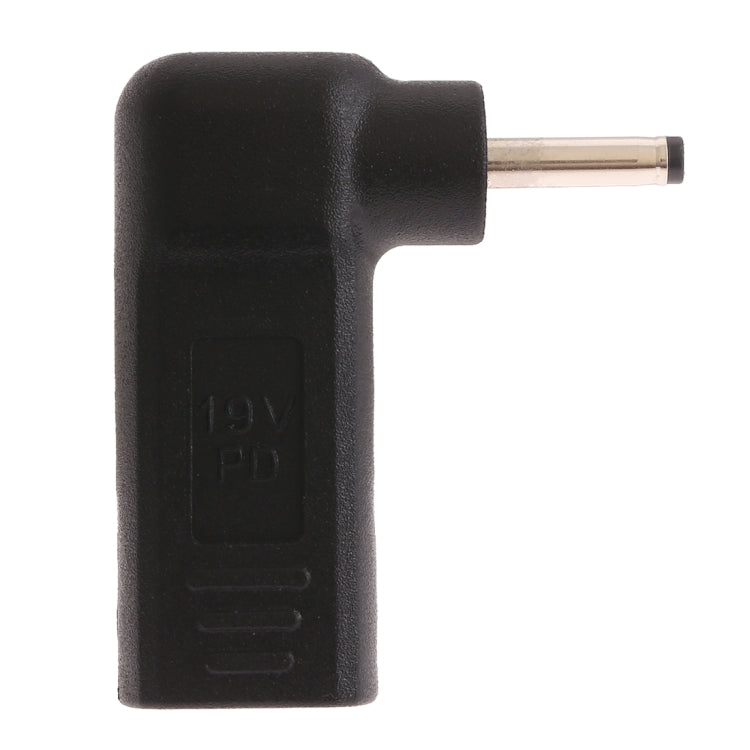 Connecteur adaptateur coudé USB-C Type-C vers 3.0x1.1mm mâle