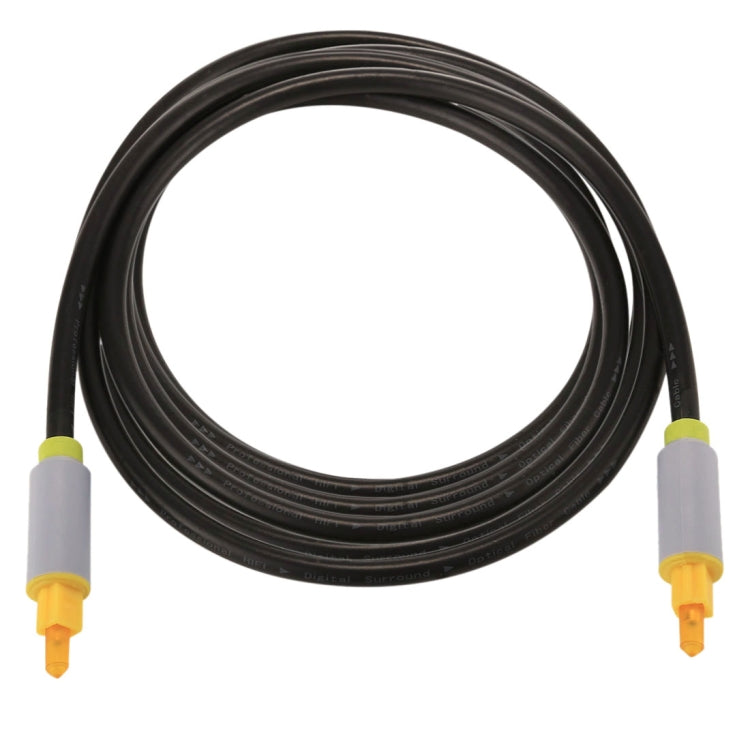 2m OD5.0mm Toslink Male to Male Digital Optical Audio Cable