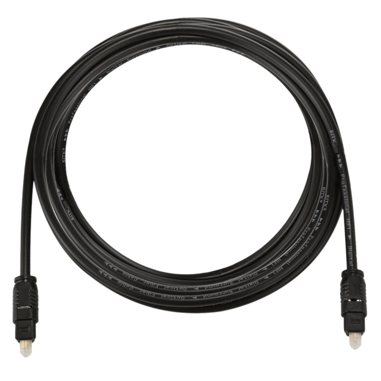 Cable de Audio óptico Digital EMK 2m OD4.0 mm Toslink Macho a Macho