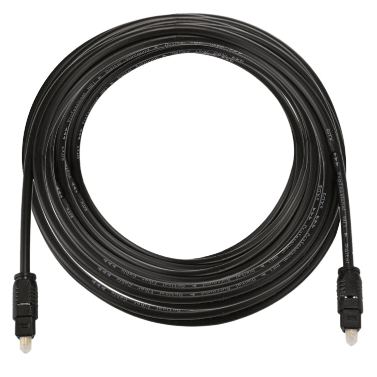 Cable de Audio óptico Digital EMK 5m OD4.0 mm Toslink Macho a Macho