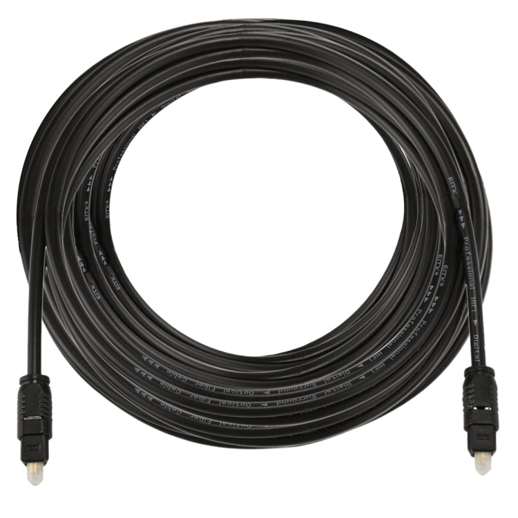 EMK Digital Optical Audio Cable 8m OD4.0 mm Toslink Male to Male