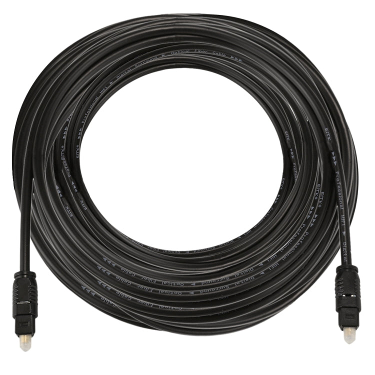 EMK Digital Optical Audio Cable 10m OD4.0 mm Toslink Male to Male