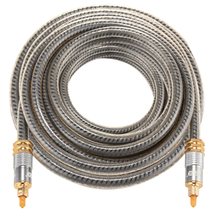 EMK YL-A Digital Optical Audio Cable 8m OD8.0mm Gold Plated with Metal Header Toslink Male to Male