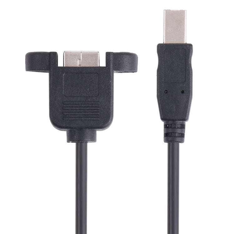Cable de extensión de impresora USB BM a BF con orificio de Tornillo longitud: 50 cm