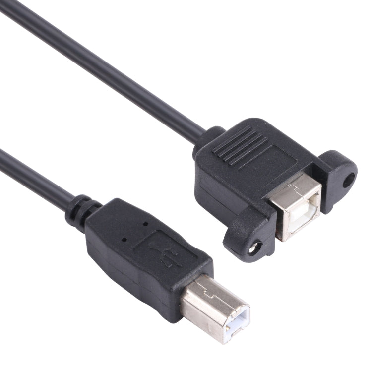 Cable de extensión de impresora USB BM a BF con orificio de Tornillo longitud: 50 cm