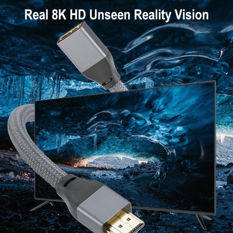 HDMI 8K 60Hz Male to Female video 3D Video Cable length: 2m