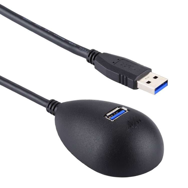 AVM USB 3.0 mâle à femelle Extension de données câble de charge de synchronisation d'alimentation support de station d'accueil de bureau longueur du câble de la station d'accueil: 80 cm