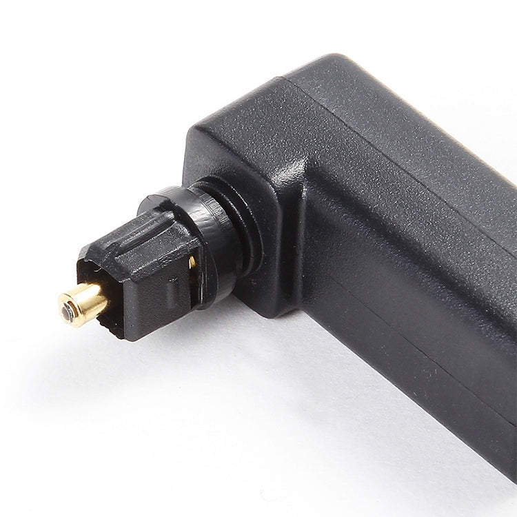 EMK 360 Degree Male to Female Fiber Optic Conversion Head Adapter Audio Adapter