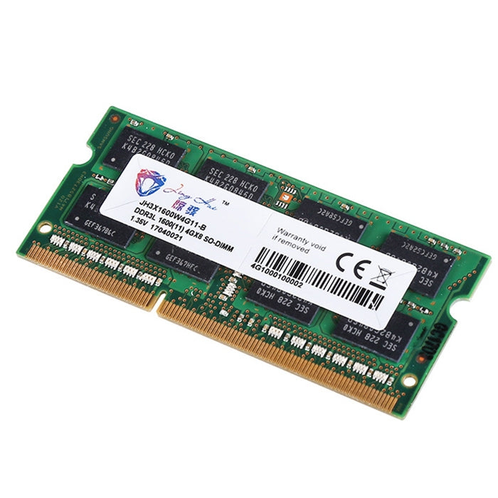 JingHai 1.35V DDR3L 1333/1600MHz Module de mémoire RAM 4GB pour ordinateur portable
