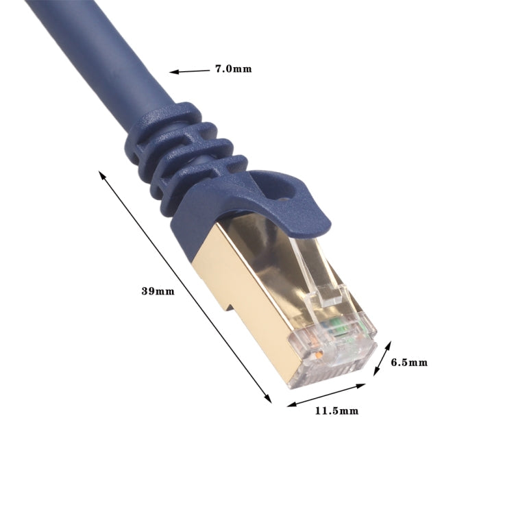 0.5m CAT8 Ordinateur Commutateur Routeur Ethernet Réseau LAN Câble RJ45 Patch Lead