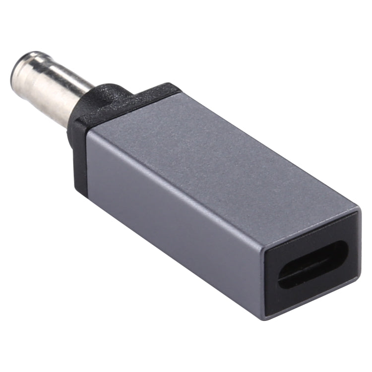 PD 18.5V-20V 5.5x1.0mm Male Adapter Connector (Silver Grey)