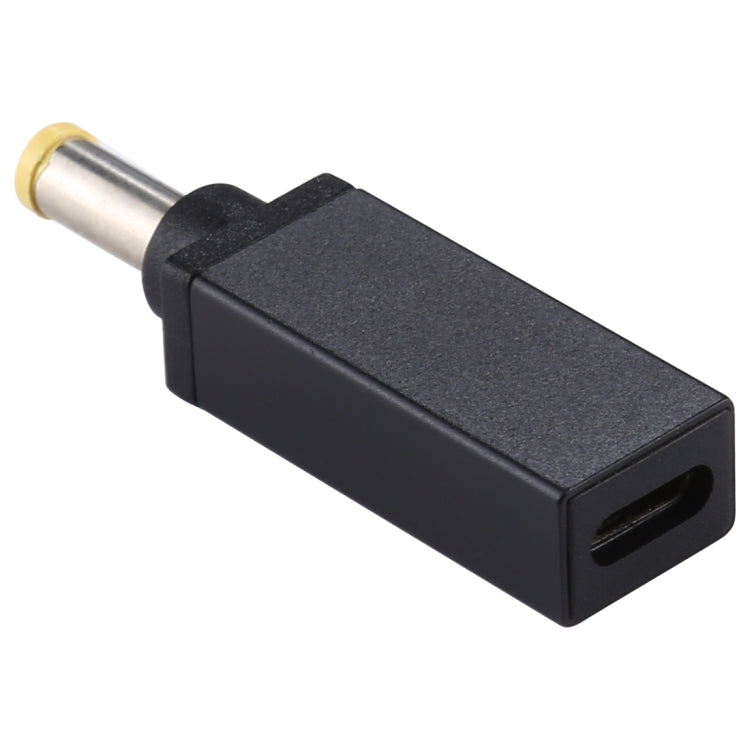 PD 19V 5.0X3.0mm Male Adapter Connector (Black)