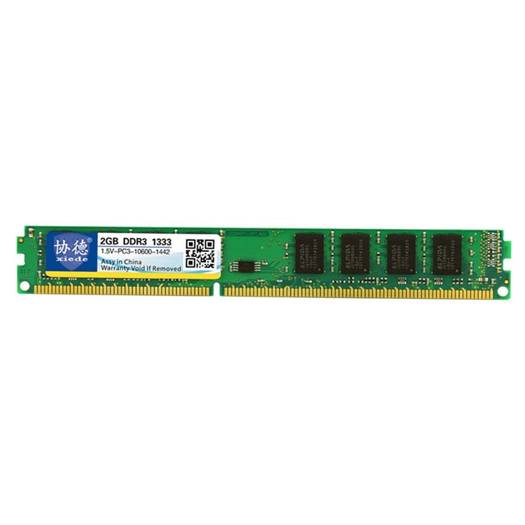 XIEDE X030 DDR3 1333MHz 2GB 1.5V General Full Compatibility Memory RAM Module For Desktop PC