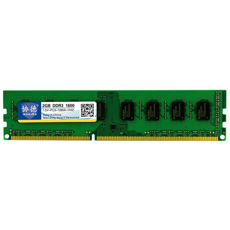 XIEDE X039 DDR3 1600MHz 2GB Module RAM de mémoire de bande spécial AMD général pour ordinateur de bureau