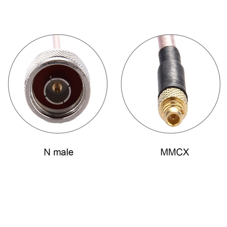 Cable mmCX de 15 cm a N Macho RG316