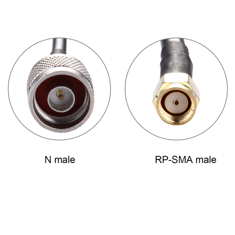 Câble RP-SMA mâle vers N mâle RG58 de 5 m