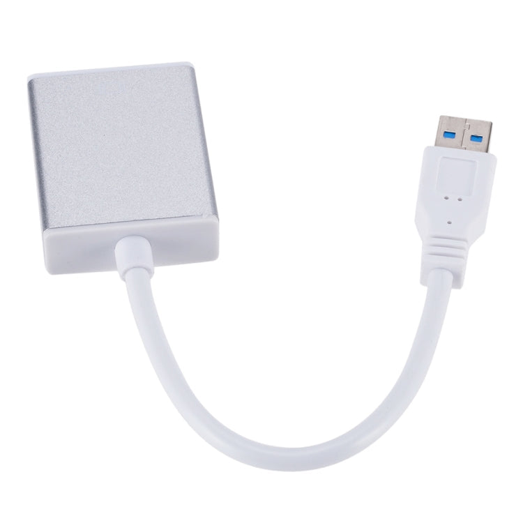 Cable convertidor de Tarjeta Gráfica externa USB3.0 a HDMI (Plateado)