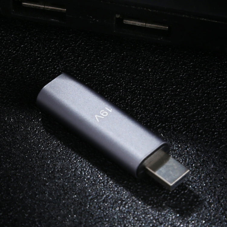 Adaptador de aleación de Aluminio 19V Type-C / USB-C Hembra a PD Para Asus (Plateado)