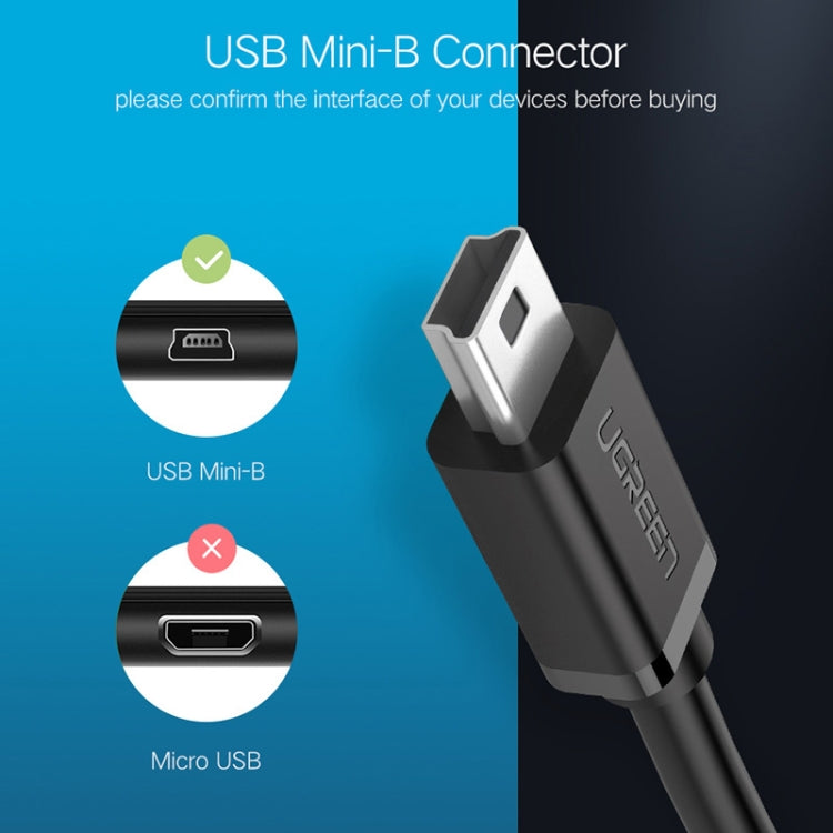 UVerde 1m Mini USB to USB Connector Fast Data / Charging Cable For MP3 MP4 Car DVR PSP Camera