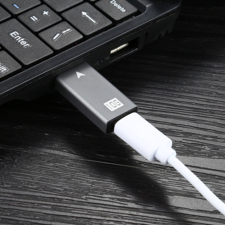 Adaptador de sincronización de datos USB-C / Type-C Hembra a USB 3.0 Macho convertidor de Enchufe de 10 Gbps
