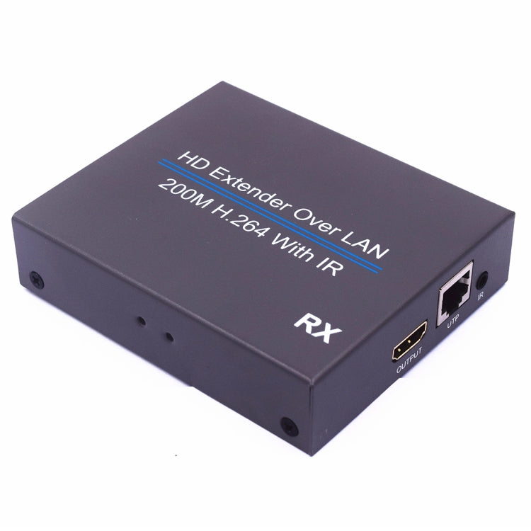 NK-E200IR Extender 200 m sur LAN HDMI H.264 HD (émetteur + récepteur) avec IR