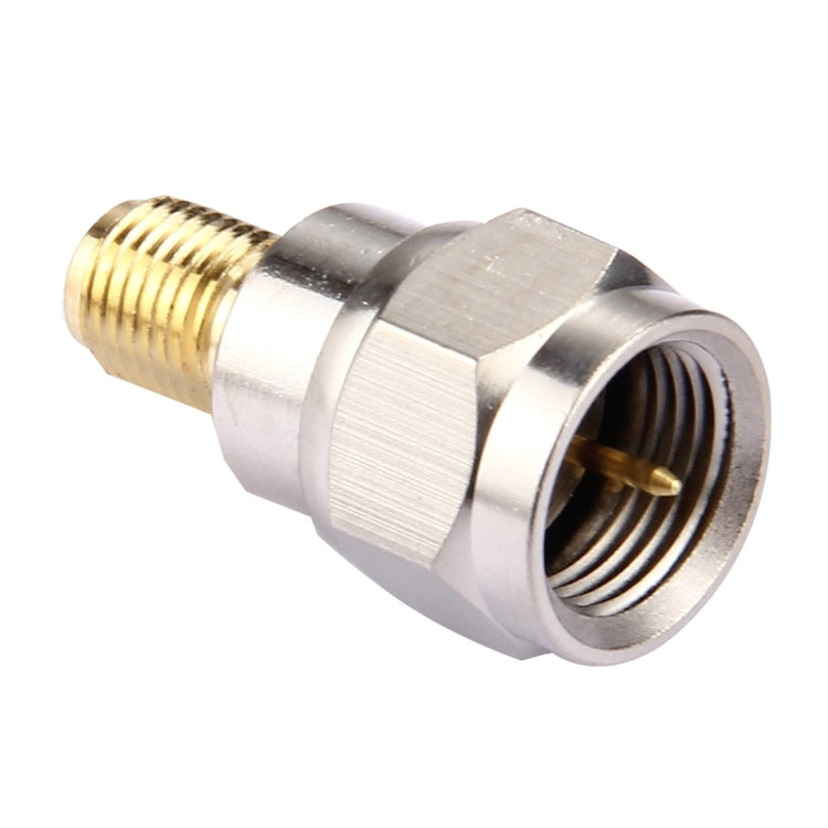 2 Pieces F Male to SMA Female Connector