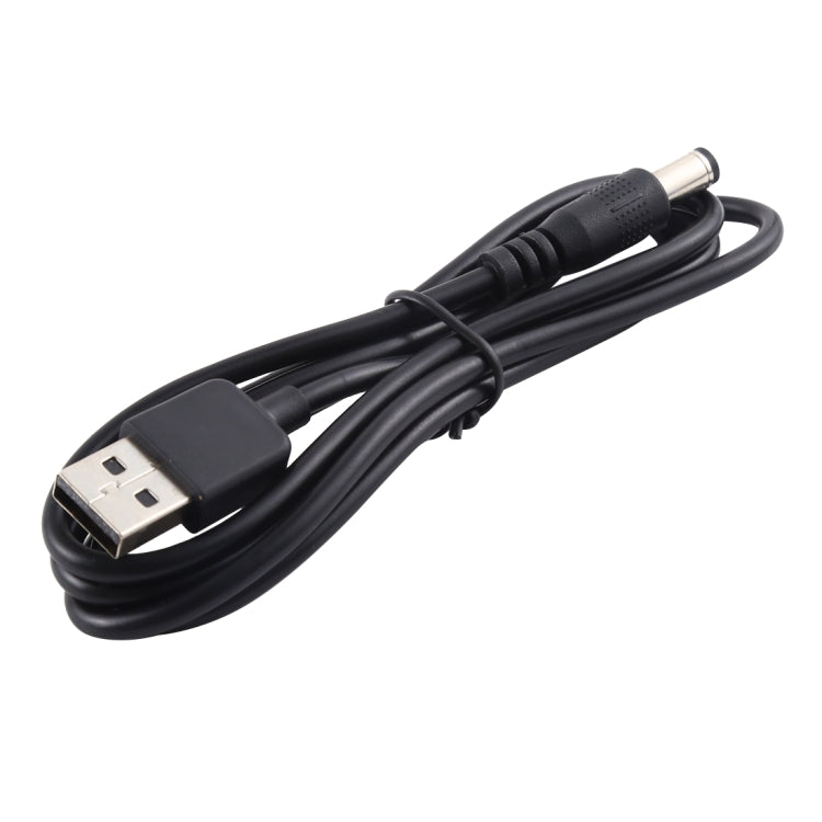 3A USB to 5.5x2.1mm DC Power Plug Cable length: 1m