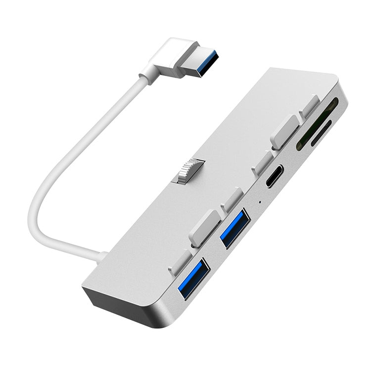 Rocketek Pour iMac Type-C / USB-C + Double USB3.0 + SD / TF Multi-fonction Expansion Dock HUB