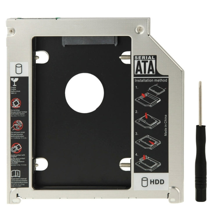 2nd Hard Drive Caddy SATA to SATA 2.5 inch For Apple MacBook Pro thickness: 9.5mm