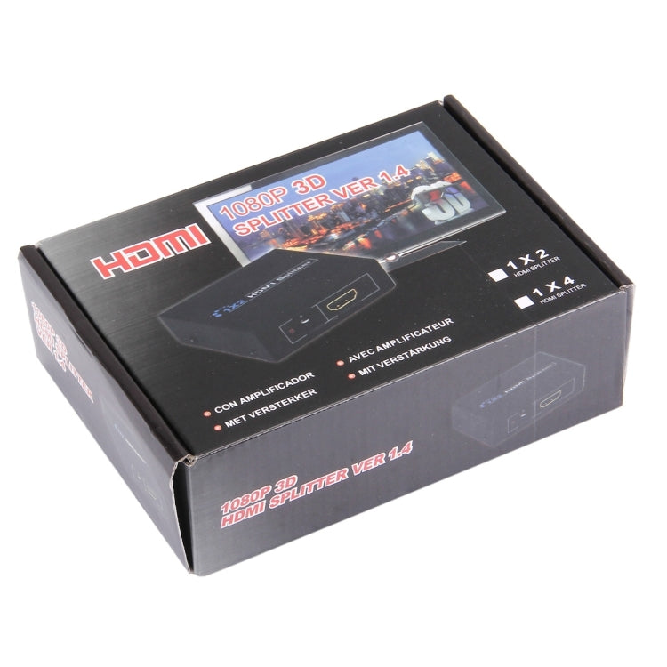 HDV-9812 Mini HD 1080P 1x2 HDMI V1.4 Divisor Para HDTV / STB / DVD / Proyector / DVR