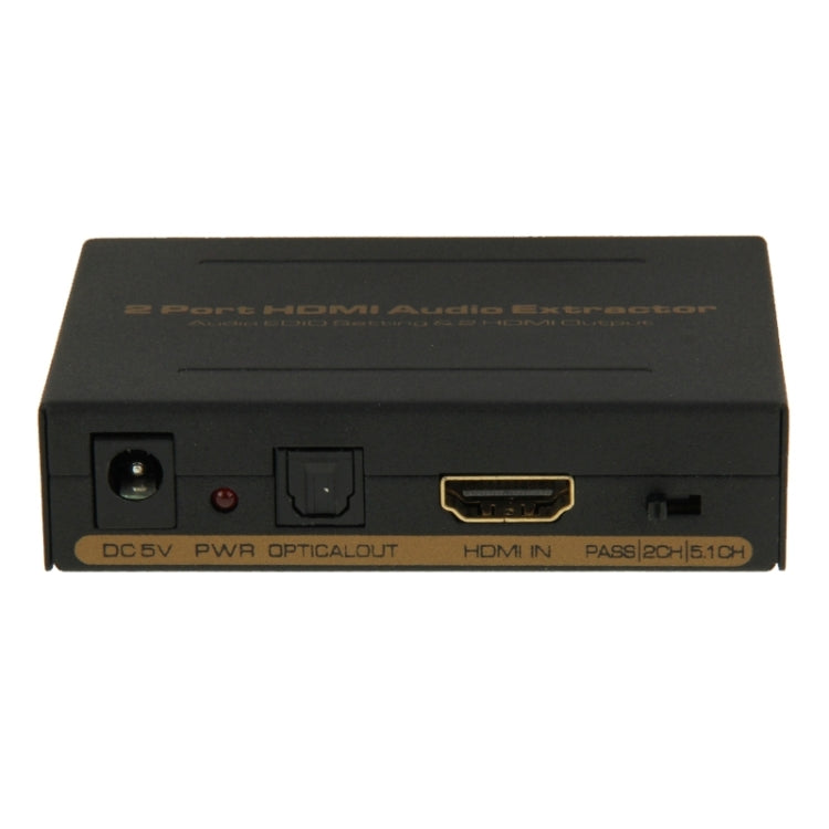 HDSP0002M1 Full HD 1080P 2 Puertos HDMI Audio Extractor Configuración EDID 5.1ch / 2ch