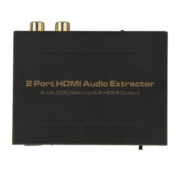 HDSP0002M1 Full HD 1080P 2 Port HDMI Audio Extractor EDID Configuration 5.1ch / 2ch