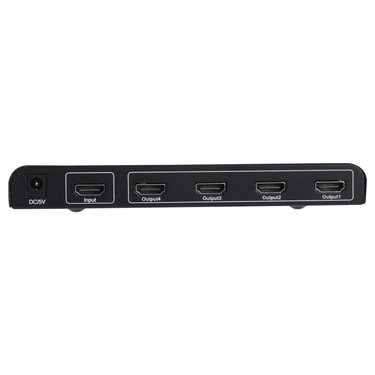 HDMI Splitter 1080P 1x4 Version 1.4 EU Plug (Black)