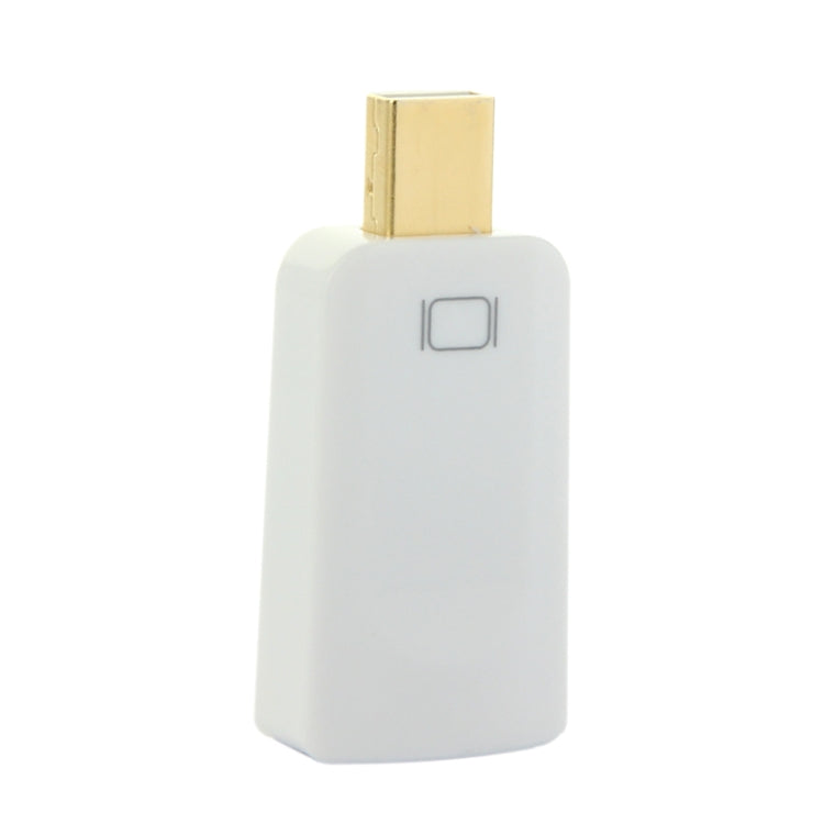 Taille de l'adaptateur Mini DisplayPort mâle vers HDMI femelle : 4 cm x 1,8 cm x 0,7 cm (Blanc)