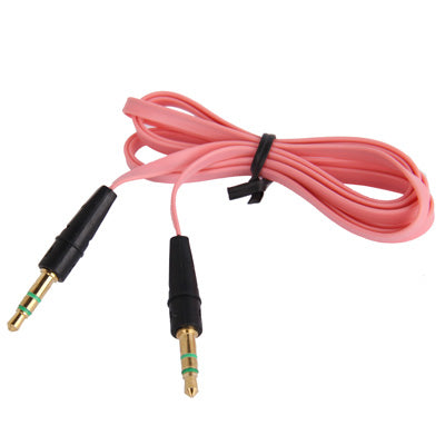 1m syle style aux Audio Cable de 3.5 mm Macho a Macho compatible con Teléfonos tabletas Auriculares reproductor de mp3 autoMóvil / Stereo en el hogar y más (Rosa)