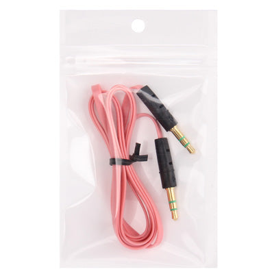 1m Syle Style Câble Audio Aux 3,5 mm Mâle à Mâle Compatible avec Téléphones Tablettes Casques Lecteur MP3 Voiture/Stéréo Maison et Plus (Rose)