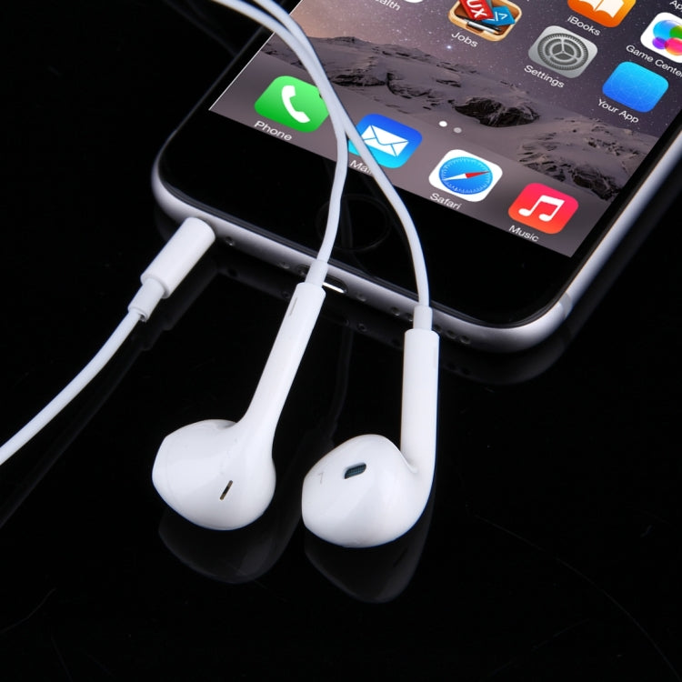 3.5mm Wired Control Headphones with Mic for Android Phones / PC / MP3 Player / Laptops (White)