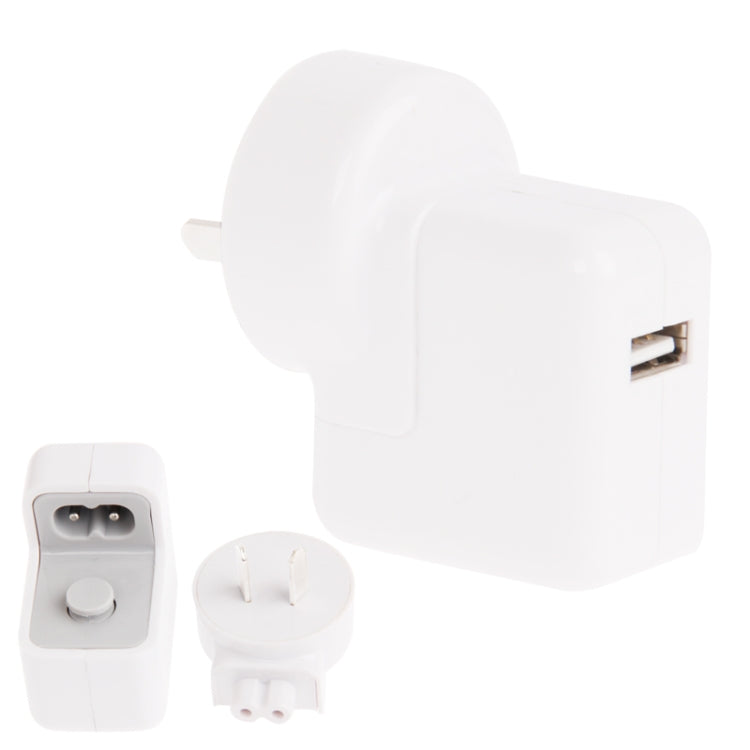 USB Power Adapter 10W AU Travel Charger For iPhone Galaxy Huawei Xiaomi LG HTC Sony Other Smartphones and Tablets (White)