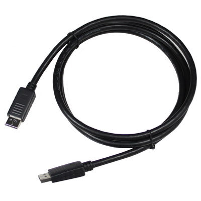 DisplayPort to DisplayPort Cable Length: 1.8m (Black)