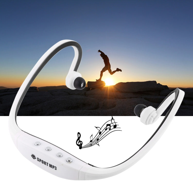 Sports Headphones with MP3 player with TF Card reader function music format: MP3 / WMA / WAV