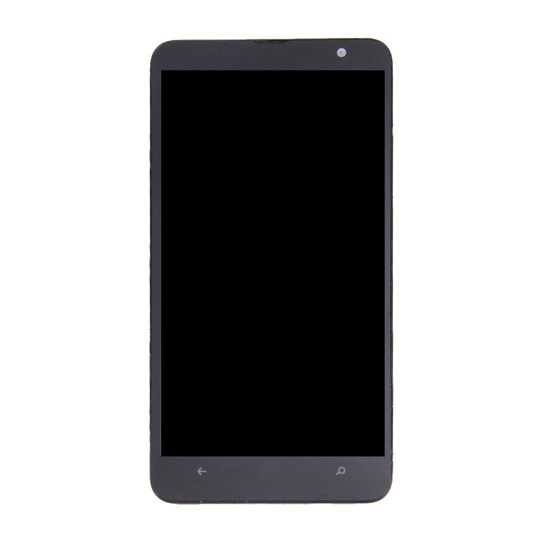 Ecran Complet LCD + Tactile + Châssis Nokia Lumia 1320 Noir