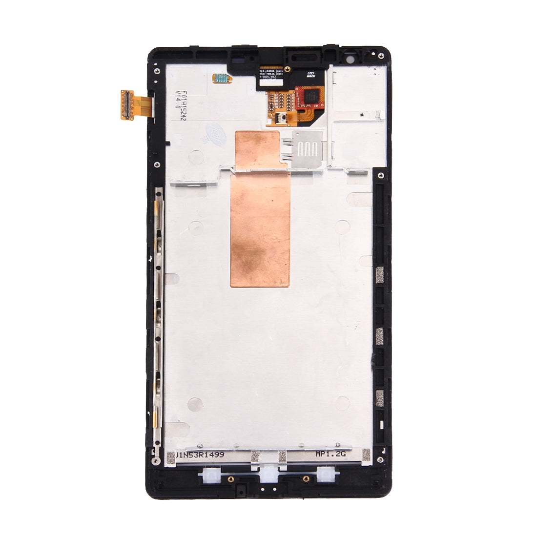 Pantalla Completa LCD + Tactil + Marco Nokia Lumia 1520 Negro